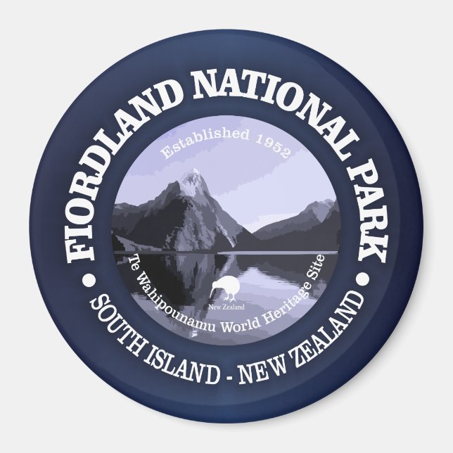 Nationalpark Fiordland Magnet (Vorne)