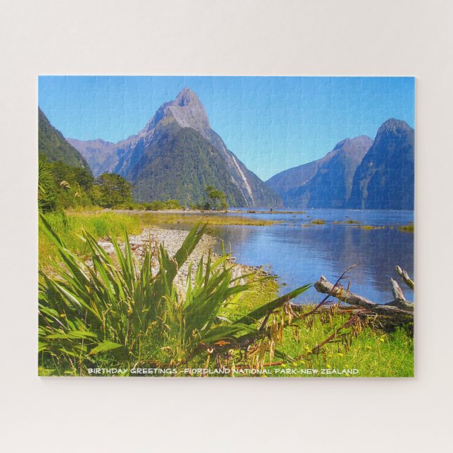 Nationalpark Fiordland, Neuseeland Puzzle (Horizontal)