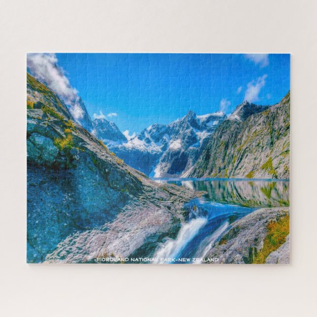 Nationalpark Fiordland, Neuseeland Puzzle (Horizontal)