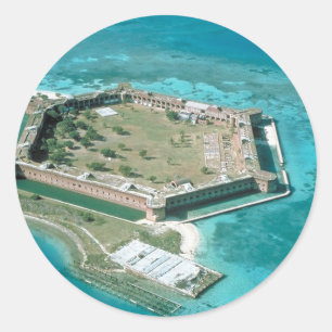 Nationalpark Fort-Jeffersons Runder Aufkleber