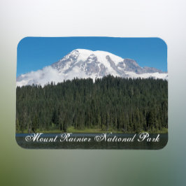 Nationalpark-Foto des Mount Rainier Magnet