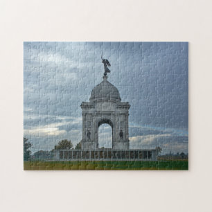 Nationalpark Gettysburg - Pennsylvania-Denkmal Puzzle