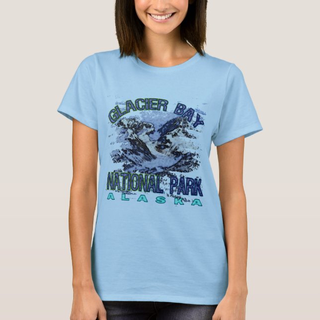 Nationalpark Glacier Bays, Alaska T-Shirt (Vorderseite)