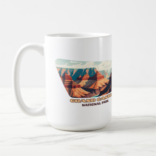 Nationalpark Grand Canyon Kaffeetasse (Links)