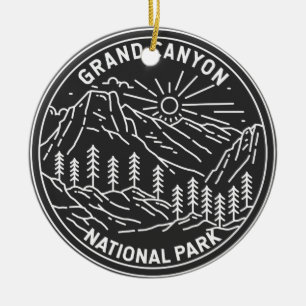 Nationalpark Grand Canyon Keramik Ornament