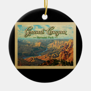 Nationalpark Grand Canyon Keramik Ornament