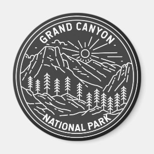 Nationalpark Grand Canyon Magnet