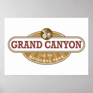 Nationalpark Grand Canyon Poster