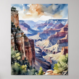 Nationalpark Grand Canyon Poster
