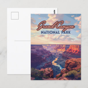 Nationalpark Grand Canyon Postkarte