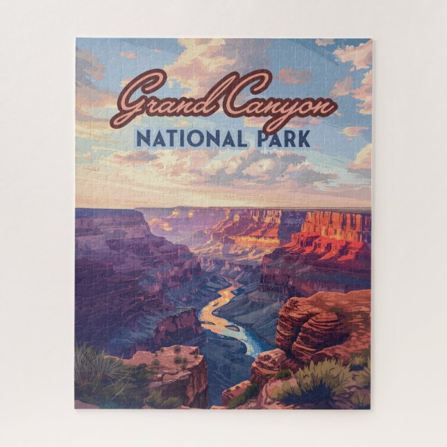 Nationalpark Grand Canyon Puzzle (Vertikal)