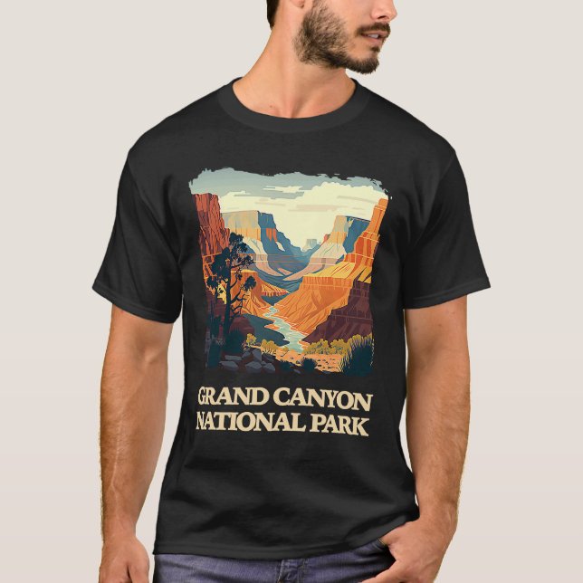 Nationalpark Grand Canyon T-Shirt (Vorderseite)