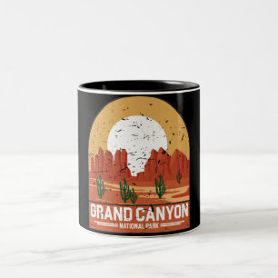 Nationalpark Grand Canyon Zweifarbige Tasse