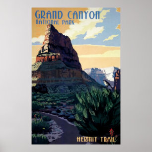Nationalpark-Grand- CanyonVintages Reise-Plakat Poster