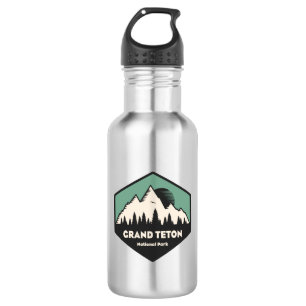 Nationalpark Grand Teton Edelstahlflasche