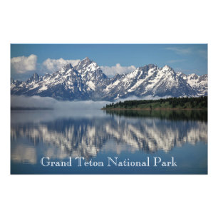 Nationalpark Grand Teton Fotodruck