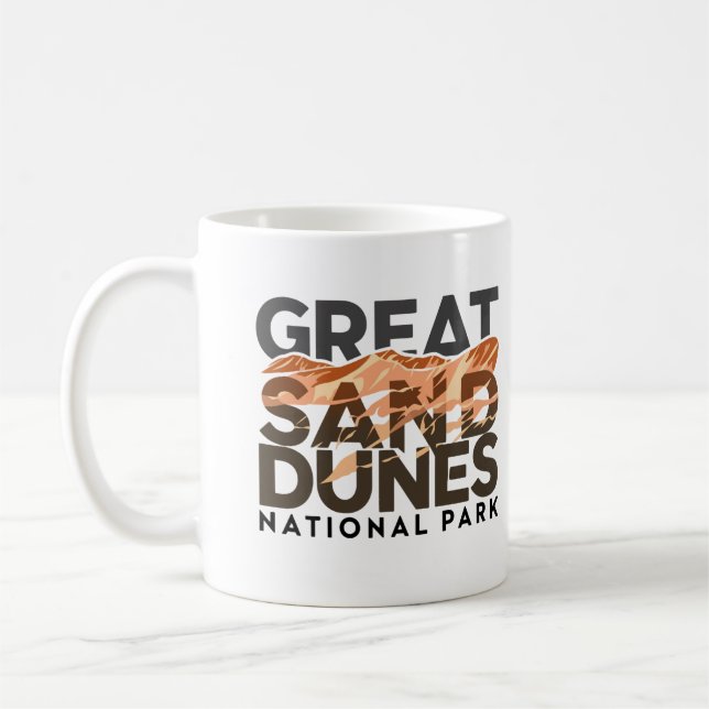 Nationalpark Great Sand Dunes Kaffeetasse (Links)