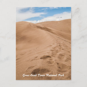 Nationalpark Great Sand Dunes Postkarte