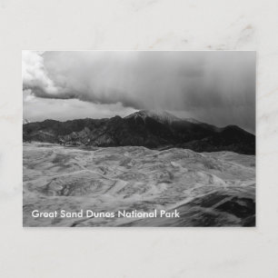 Nationalpark Great Sand Dunes Postkarte