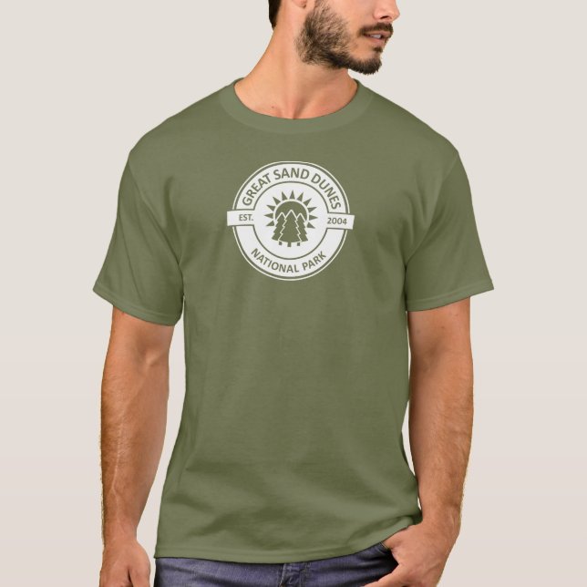 Nationalpark Great Sand Dunes T-Shirt (Vorderseite)
