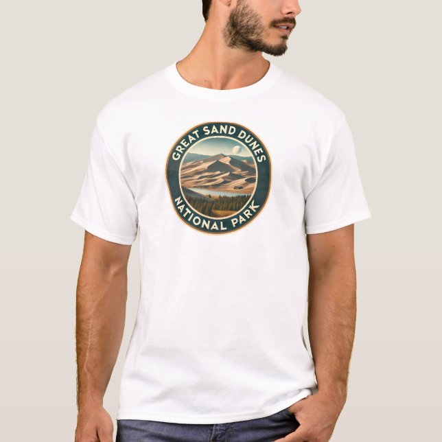 Nationalpark Great Sand Dunes T-Shirt (Vorderseite)