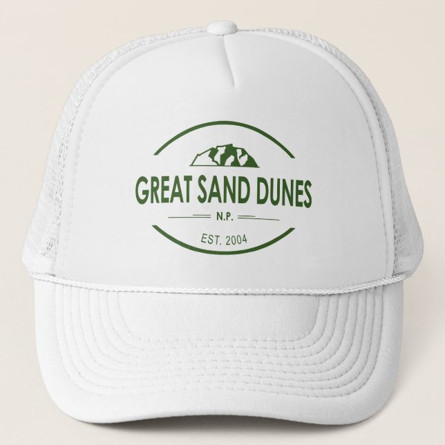 Nationalpark Great Sand Dunes Truckerkappe (Vorderseite)