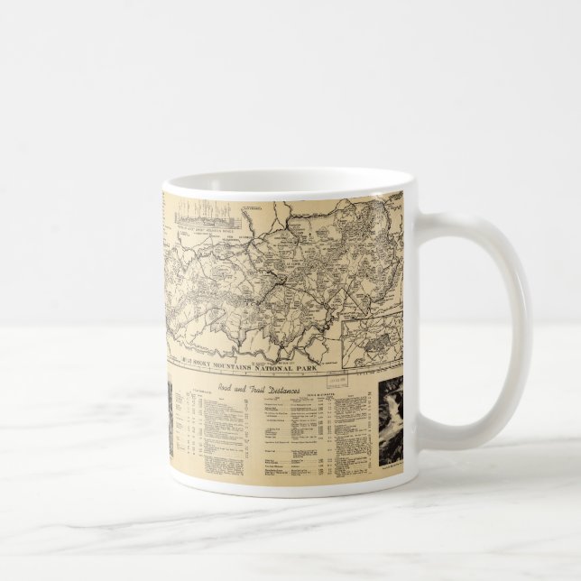 Nationalpark Great Smoky Mountains (1940) Kaffeetasse (Rechts)
