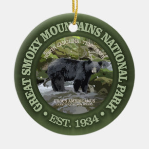 Nationalpark Great Smoky Mountains Keramikornament
