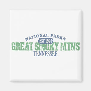 Nationalpark Great Smoky Mountains Magnet