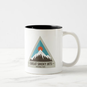 Nationalpark Great Smoky Mountains Zweifarbige Tasse