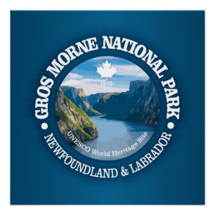 Nationalpark Gros Morne Poster