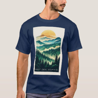 Nationalpark Große Smokygebirge - Reise 12 T-Shirt