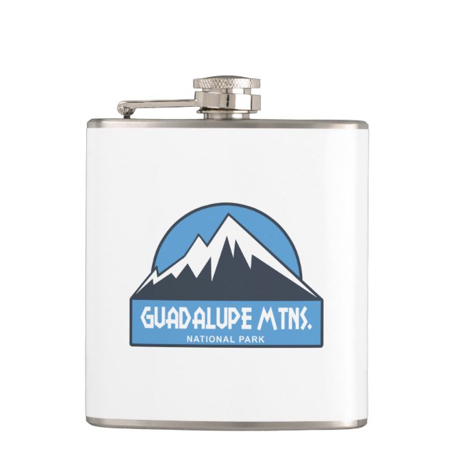 Nationalpark Guadalupe Flachmann (Vorderseite)