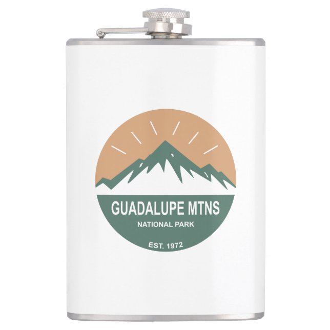 Nationalpark Guadalupe Flachmann (Vorderseite)