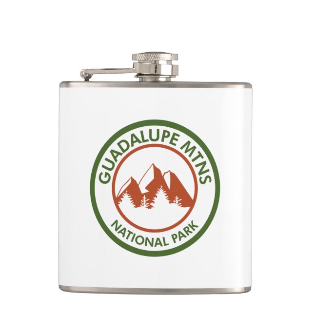 Nationalpark Guadalupe Flachmann (Vorderseite)