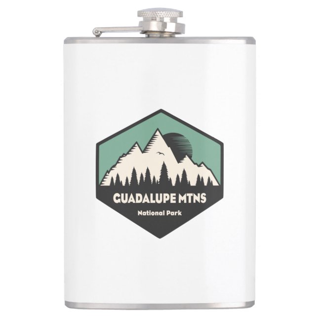 Nationalpark Guadalupe Flachmann (Vorderseite)