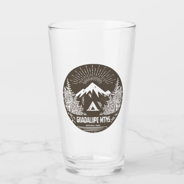 Nationalpark Guadalupe Glas (Vorderseite)