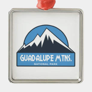 Nationalpark Guadalupe Ornament Aus Metall