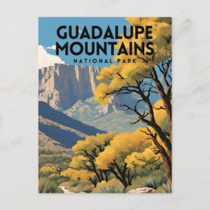 Nationalpark Guadalupe Postkarte