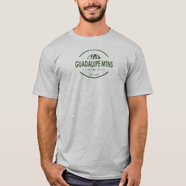 Nationalpark Guadalupe T-Shirt (Vorderseite)