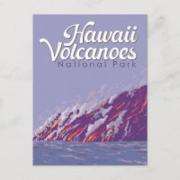 Nationalpark Hawaii Illustration Travel