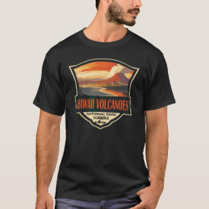 Nationalpark Hawaii Illustration Travel T-Shirt