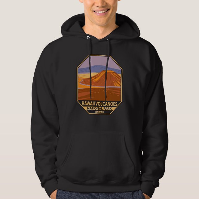 Nationalpark Hawaii Nationalpark Muna Vintag Hoodie (Vorderseite)