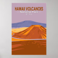 Nationalpark Hawaii Nationalpark Muna Vintag