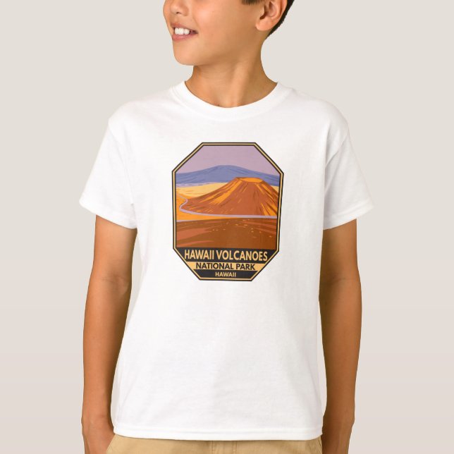 Nationalpark Hawaii Nationalpark Muna Vintag T-Shirt (Vorderseite)