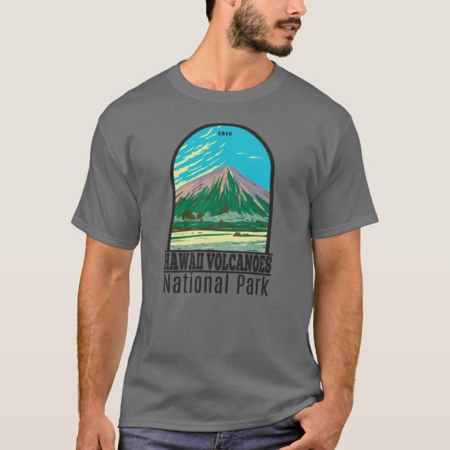 Nationalpark Hawaii Nationalpark Munia Vintag T-Shirt (Vorderseite)