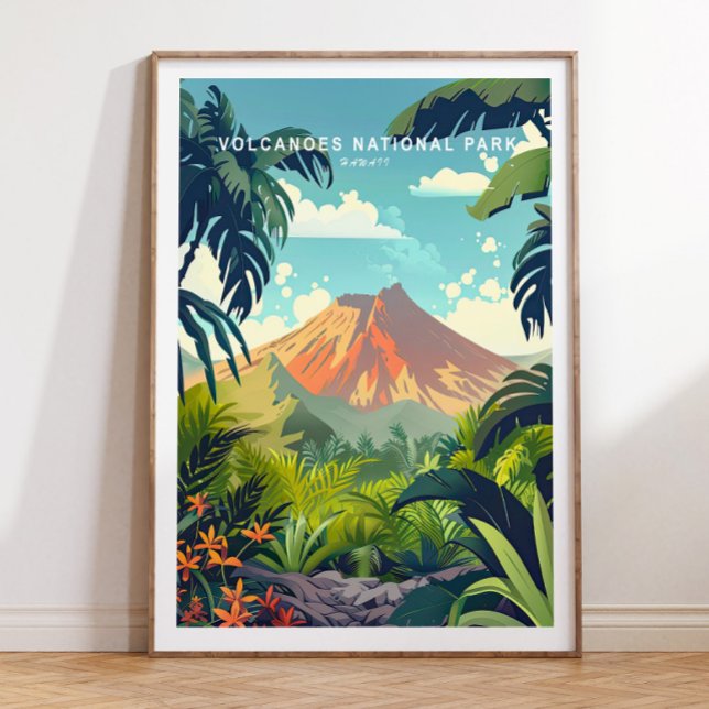 Nationalpark Hawaii Poster, Vulkane Poster (Von Creator hochgeladen)