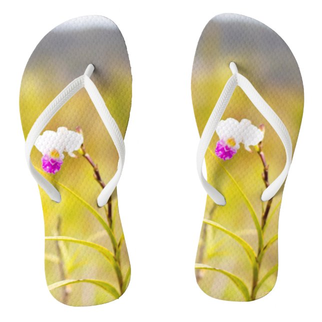 Nationalpark Hawaii Tropical Orchid Flip Flops (Fußbett)