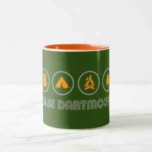 Nationalpark Hike Dartmoor Zweifarbige Tasse