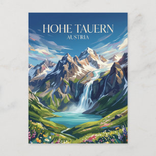 Nationalpark Hohe Tauern Österreich Postkarte